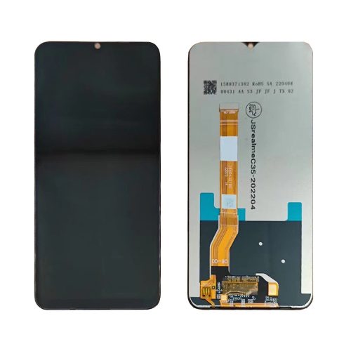 Oppo A96 4G fekete LCD+érintőpanel