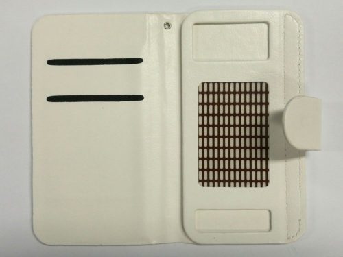 Univerzális 5.3"- 5.5" fehér ragasztós könyvtok