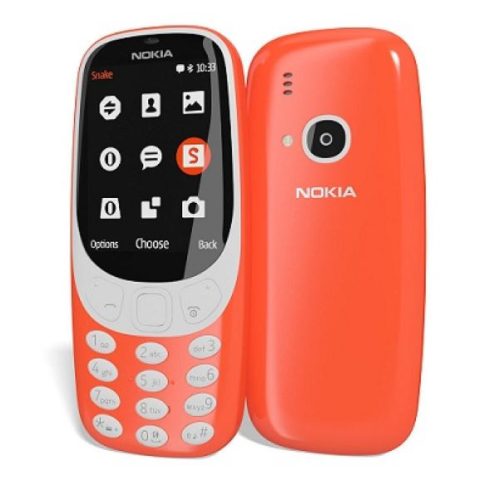 [K.ÁFA] Nokia 3310 2017 (TA-1030) mobiltelefon, dual sim, piros (használt, doboz nélkül, töltővel)