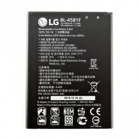 LG H960 V10 BL-45B1F gyári akkumulátor 3000mAh