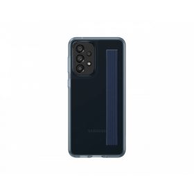   Samsung Galaxy A33 5G gyári Slim Trap szilikon tok, szíjjal, TPU, fekete, SM-A336, EF-XA336CBEGWW