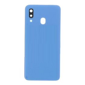   Samsung Galaxy A40 gyári készülék hátlap, bontott, kamera lencsével, kék, SM-A405