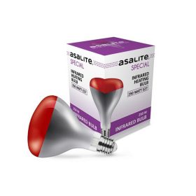 Asalite Infra Izzó Piros R125 E27 250W 2800K