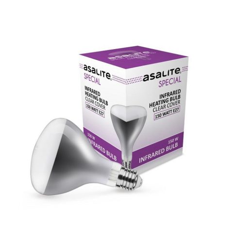 Asalite Infra Izzó Áttetsző R125 E27 150W 2800K