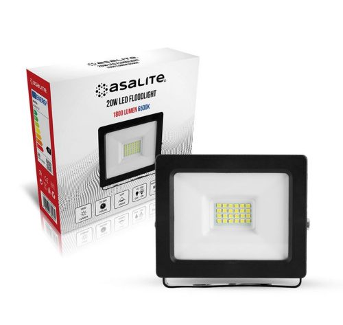 Asalite LED Reflektor Slim 20W 6500K (1800 lumen)