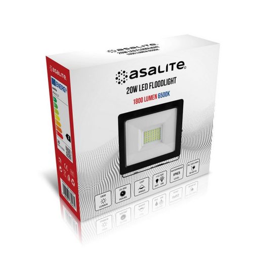 Asalite LED Reflektor Slim 20W 6500K (1800 lumen)