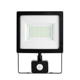   Asalite LED Reflektor Slim 50W 6500K (4500 lumen) + Mozgásérzékelő Szenzor