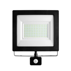   Asalite LED Reflektor Slim 100W 6500K (9000 lumen) + Mozgásérzékelő Szenzor
