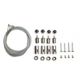   Asalite LED Panel Függesztő Drót Sodrony Szett (60x60cm) 4db-os