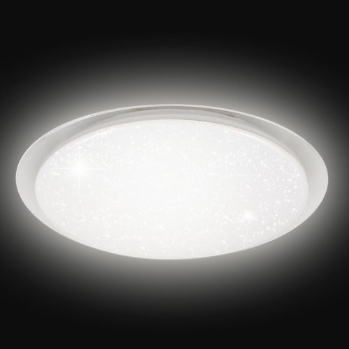 Asalite LED Mennyezeti Lámpa EMMA 72W 3000K/4000K/6500K (6120 lumen) Kerek/Csillagos+Távirányító CCT