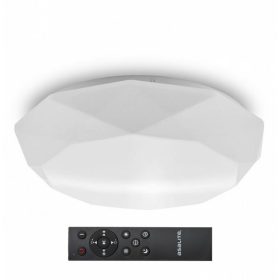   Asalite LED Mennyezeti Lámpa OLIVIA 48W 3000K/4000K/6500K (3400 lumen) Gyémánt+Távirányító CCT