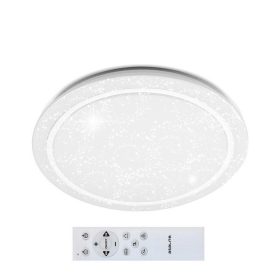   Asalite LED Mennyezeti Lámpa MIA 50W 3000K/4000K/6500K (3500 lumen) Kerek/Csillagos+RF Távirányító 3CCT+RGB