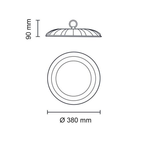 Asalite Prémium LED Csarnokvilágító 200W 4500K (30000 lumen)
