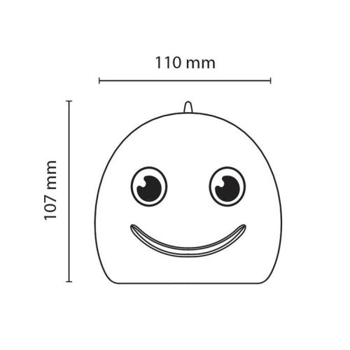 Asalite LED Éjjeli Lámpa Halacska 1W