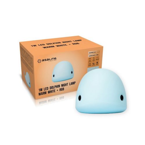 Asalite LED Éjjeli Lámpa Delfin 1W
