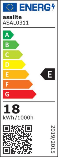 Asalite LED Izzó A65 gömb E27 18W 4000K (2000 lumen)