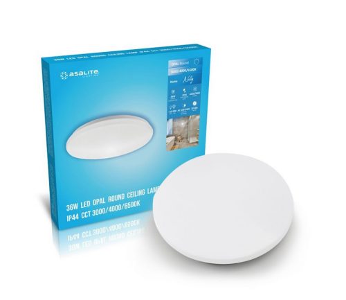 Asalite LED Mennyezeti Lámpa Nelly IP44 36W (3800 lumen) Kerek CCT