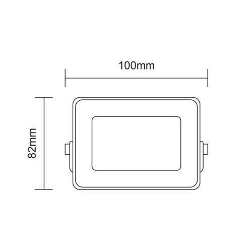 Asalite LED Reflektor Slim 10W 4500K (900 lumen)