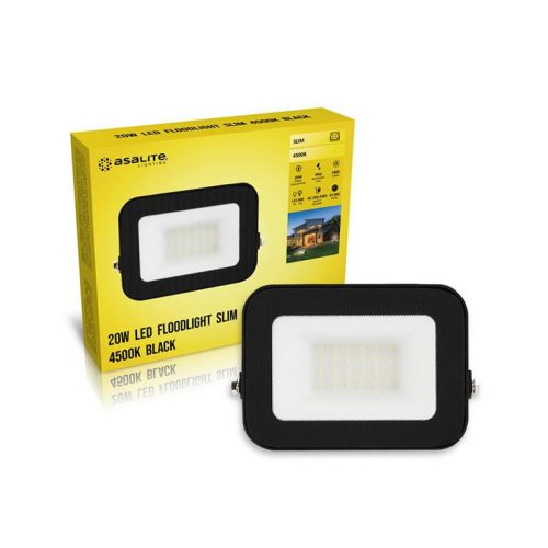 Asalite LED Reflektor Slim 20W 4500K (1800 lumen)