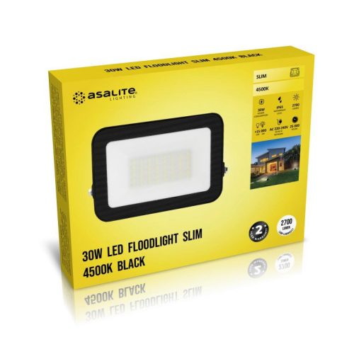 Asalite LED Reflektor Slim 30W 4500K (2700 lumen)