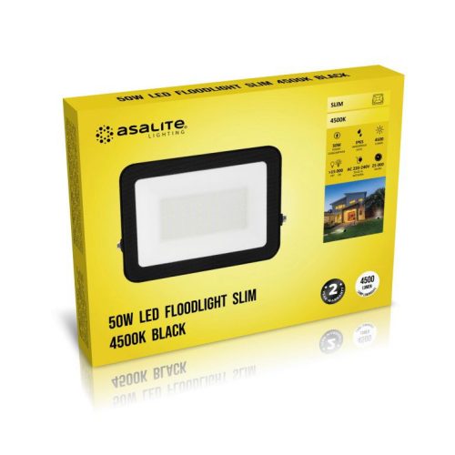 Asalite LED Reflektor Slim 50W 4500K (4500 lumen)