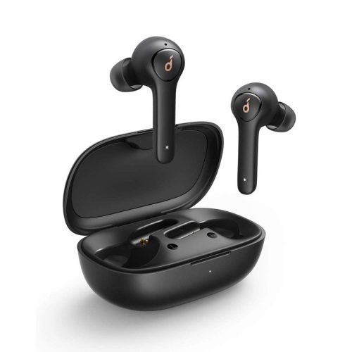 Anker Soundcore Life P2 fekete stereo bluetooth headset vezeték nélküli töltőtokkal