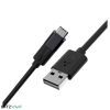 Blitzwolf BW-MT1 Micro USB adatkábel Type-C átalakítóval fekete 1.5m 2A