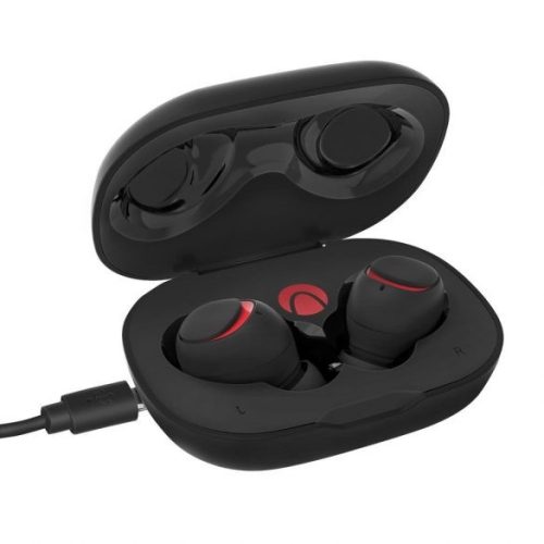 Blitzwolf AIRAUX AA-UM1 TWS fekete vezeték nélküli (Wireless) mini stereo fülhallgató headset