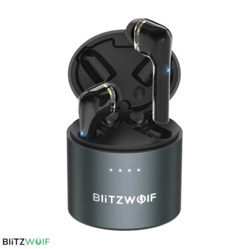 Blitzwolf BW-FYE8 TWS vezeték nélküli (Wireless) fekete stereo fülhallgató headset