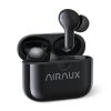 TWS stereo headset töltőtokkal, bluetooth fülhallgató, fekete, Airaux AA-UM11