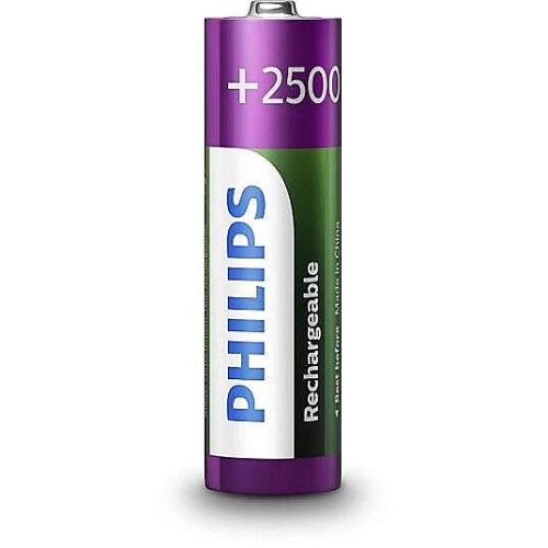 Philips Újratölthető NIMH Ceruza Akku AA 2500 mAh (R6B4RTU25/10) (1,2V) B4