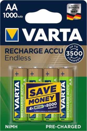 VARTA Ceruza akkumulátor AA NIMH 1000 mAh (HR6) (1,2V) B4