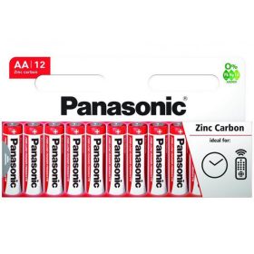   Panasonic Zinc Féltartós Ceruza Elem AA (R6RZ/12HH) (1,5V) B12