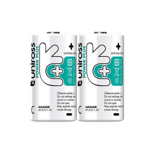 Uniross POWER PLUS Alkáli Baby Elem C (LR14) (1,5V) B2