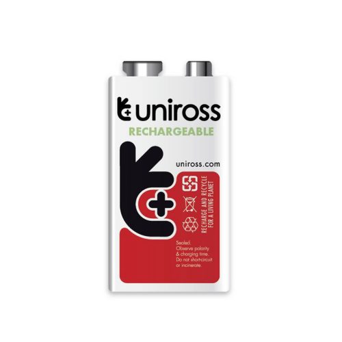 Uniross 9V  Akkumulátor Ni-MH HYBRIO 200 mAh 9V Uniross