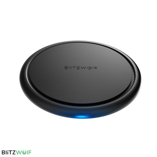 Blitzwolf BW-FWC5 Vezeték nélküli (Wireless) gyorstöltő pad fekete 10W