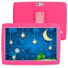 Sannuo Kids 10.1" WiFi tablet, 1GB / 16GB, rózsaszín, ajándék szilikon tokkal, K101