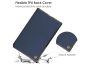 Realme Pad 10.4" tablet könyvtok, sötétkék, Vovipo Ultra slim