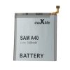 Samsung Galaxy A40 akkumulátor, utángyártott, 2600mAh, SM-A405, MaxLife