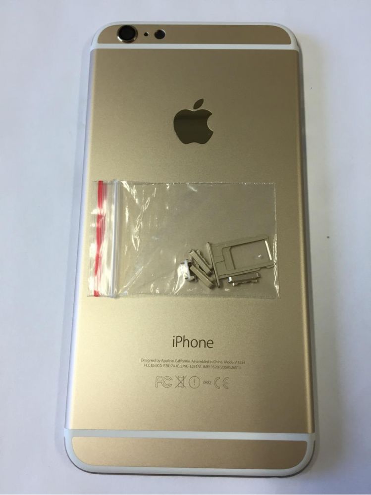 iPhone 6 6G Plus (5,5") arany ( gold) készülék hátlap/ház/keret