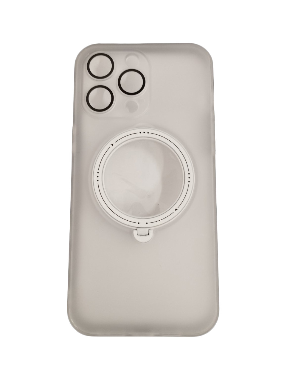 iPhone 14 Pro Max (6.7") hátlap tok, TPU tok, áttetsző, kamera védős, Magsafe