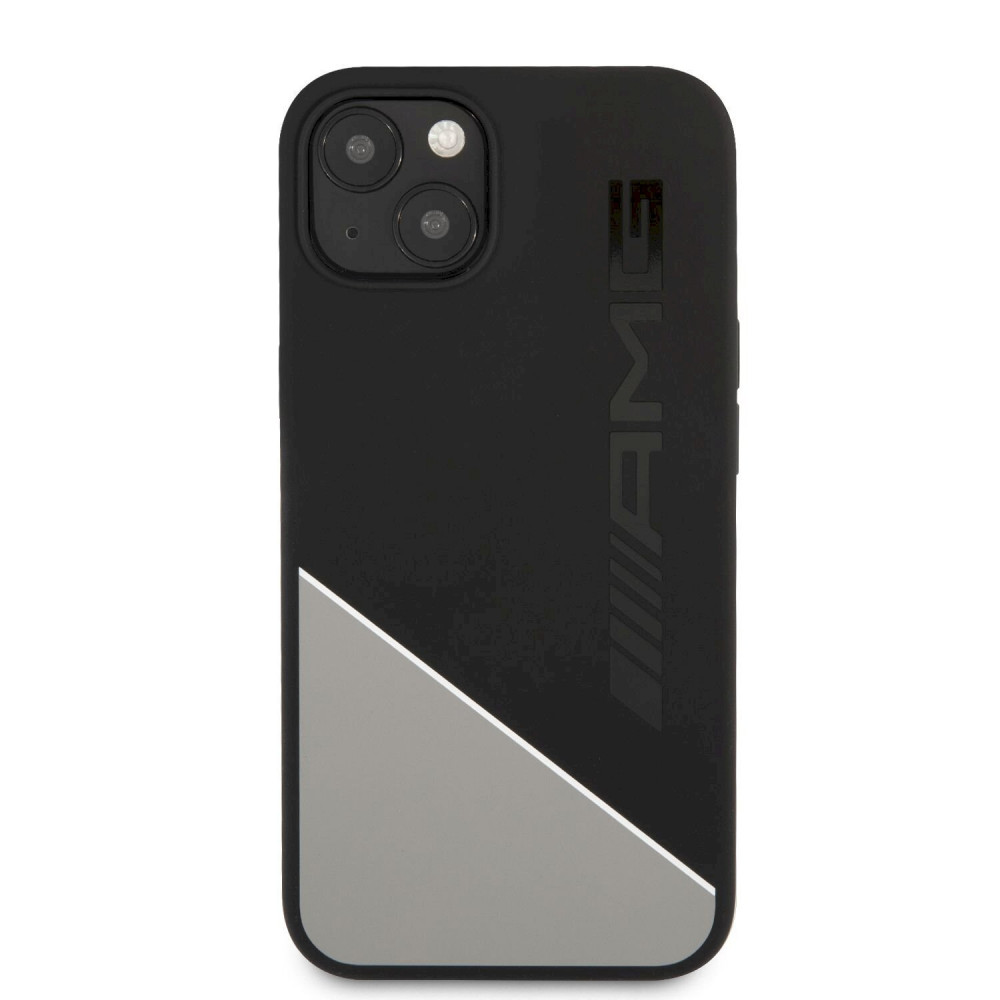 AMG iPhone 13 Pro Max (6,7") fekete-szürke szilikon tok