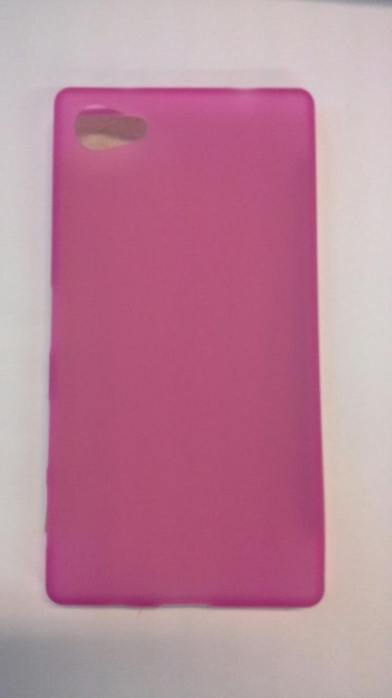 Sony Xperia Z5 Compact E5823 pink Szilikon tok