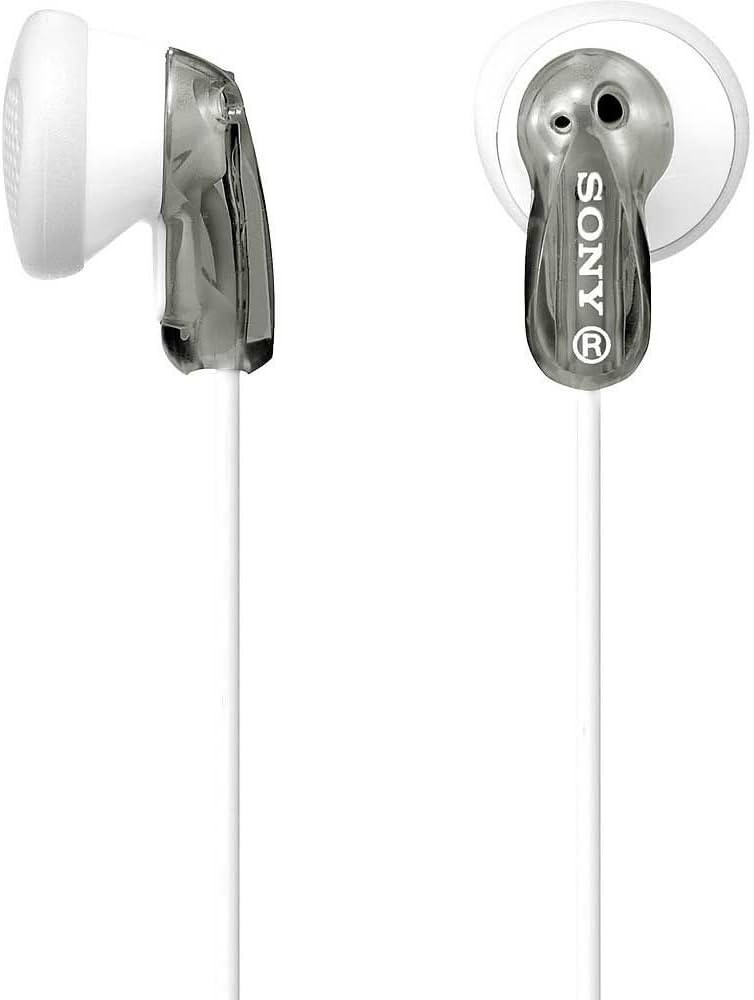 Stereo vezetékes fülhallgató jack csatlakozóval, hangerőszabályozós, szürke, SONY MDR-E9LP