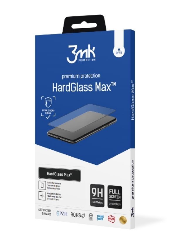 iPhone 6 (4,7") előlapi üvegfólia, edzett, 3mk HardGlass Max