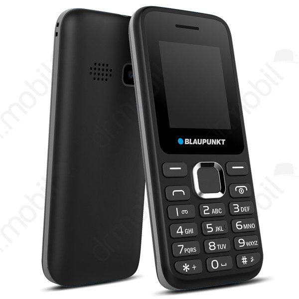 Blaupunkt FS03 mobiltelefon, single sim, fekete-szürke