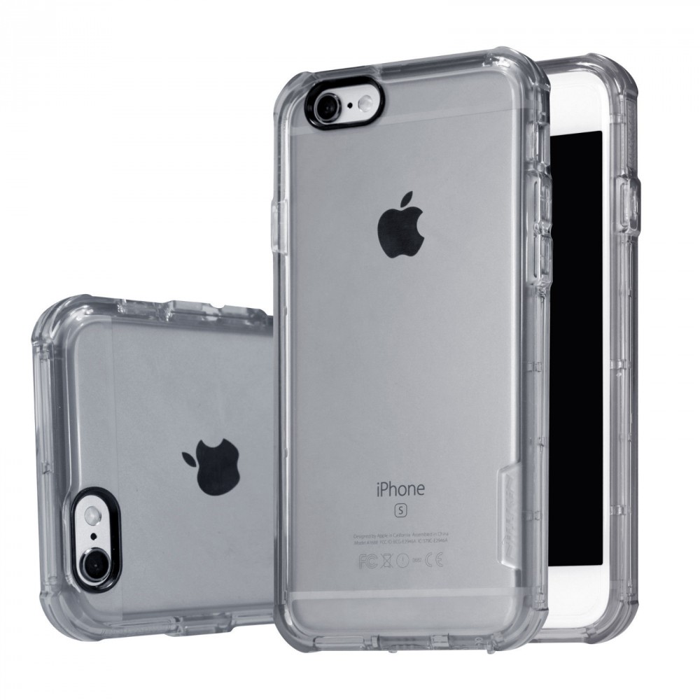 Nillkin Crashproof iPhone 6 6S Plus (5,5") szürke TPU szilikon prémium hátlap tok