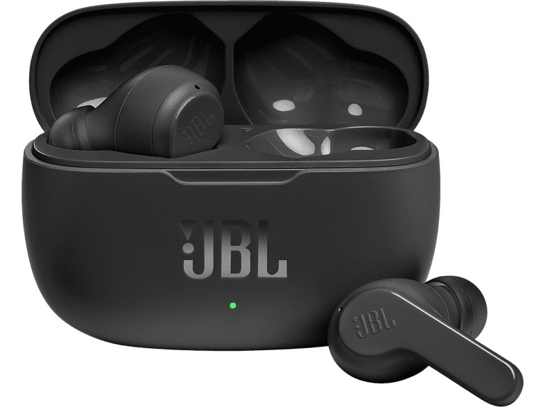 JBL Wave 200 TWS fekete vezeték nélküli bluetooth fülhallgató töltőtokkal