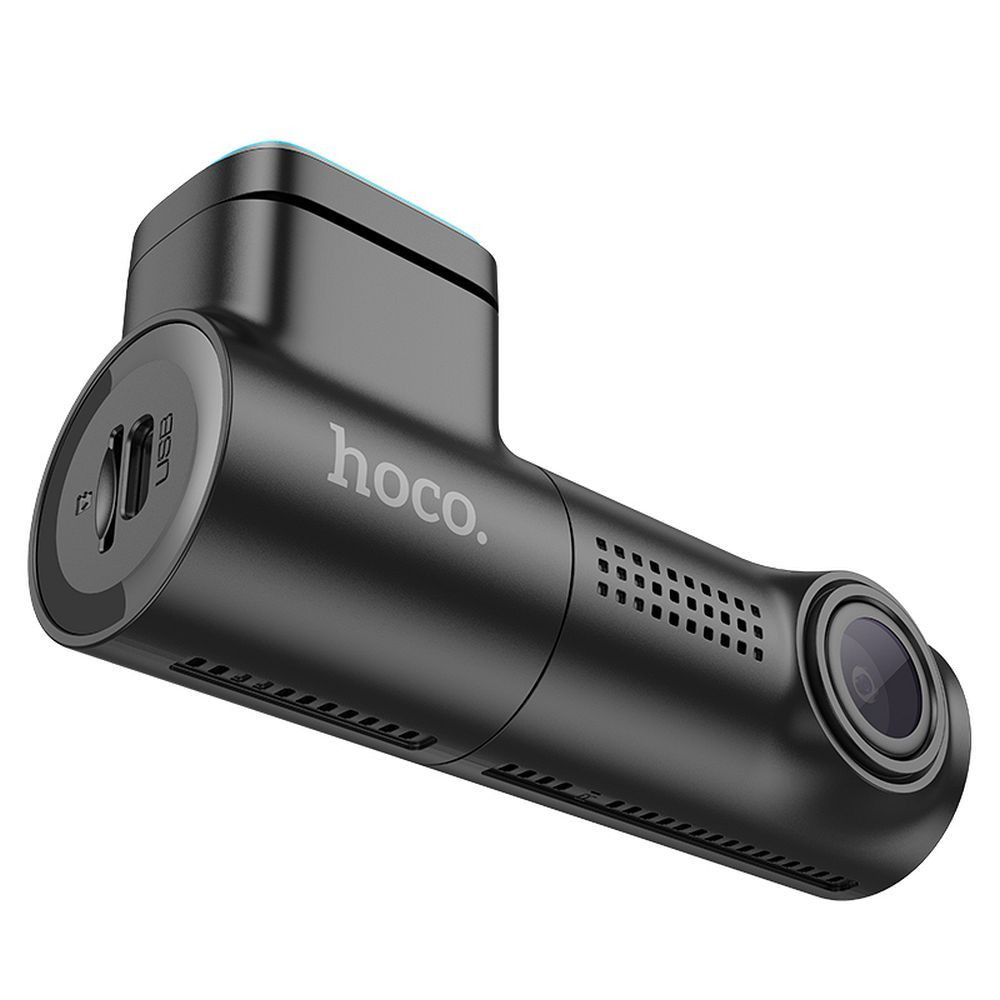 Autós menetrögzítő kamera, fekete, Hoco DV1