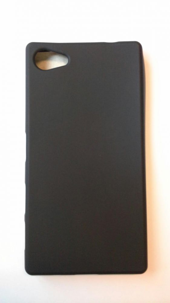 Sony Xperia Z5 Compact E5823 fekete Szilikon tok